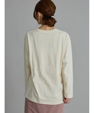 Te chichi 【Disney】ミッキー/フロッキープリントロンT ベージュ