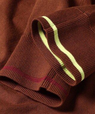 Paul Smith スリーブデザイン ノースリーブニット ブラウン