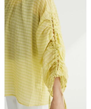 Green Parks ・ＥＬＥＮＣＡＲＥ　ＤＵＥ　バックリボンブラウス Yellow