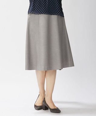  【洗える・UVケア・速乾】OXIJEWELストレッチ フレアー スカート