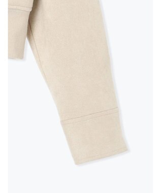 Te chichi スウェードジップブルゾン ライトベージュ