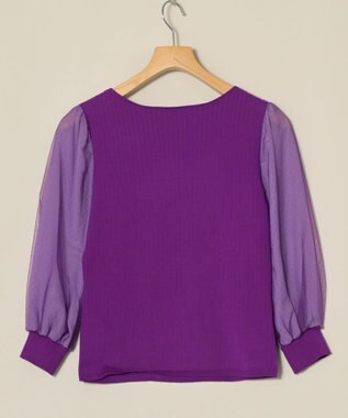 ONWARD Reuse Park 【組曲】ニット秋冬 パープル