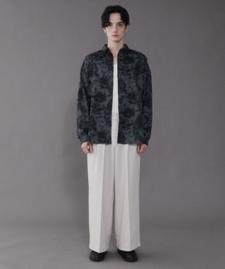 WEGO アムンゼンパターンBIGシャツ（LS） 柄2