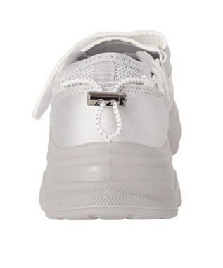 Green Parks ドロストコードメッシュスニーカー Silver