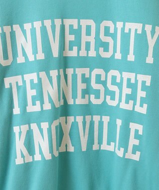 CRAFT STANDARD BOUTIQUE 【ユニセックス】裏毛プリントスウェット Blue Green