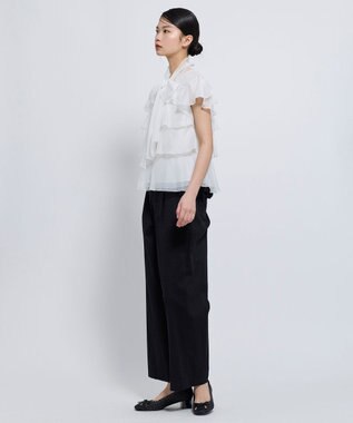 TOCCA SOUFFLE PETAL ブラウス ホワイト系