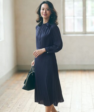 23区 【APPLAUDIR】ロングパールピアス ゴールド系