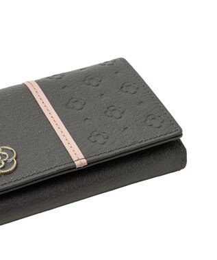 CLATHAS ソフィア かぶせ長財布 グレー