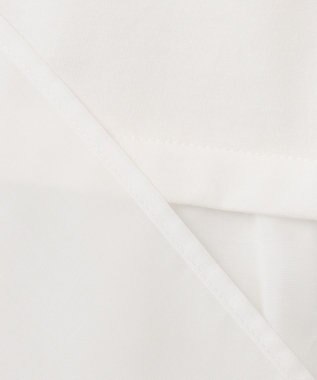 J.PRESS LADIES 【WEB限定】レイヤードフレアー カットソー ホワイト系