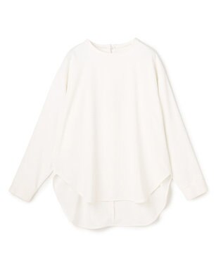 UNFILO ジョーゼット ラウンドテール プルオーバー オフ