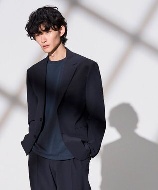 JOSEPH HOMME 【WEB限定】【新素材 / 新型】サマーヴェールストレッチ　ジャケット ネイビー系