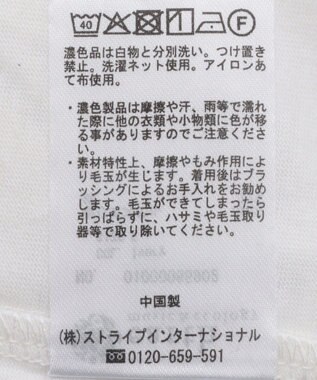 earth music&ecology ラインストーンチュールドッキングプルオーバー Ivory