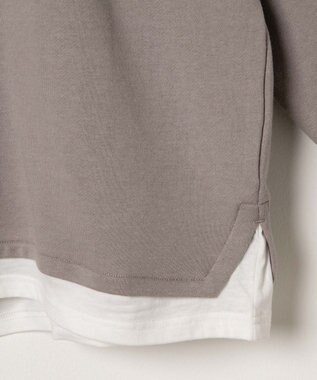 WEGO フェイクレイヤードプルオーバー ベージュ