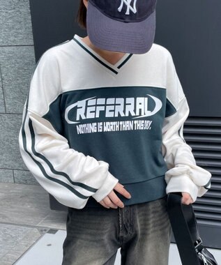 WEGO 切り替えショートスウェット グリーン