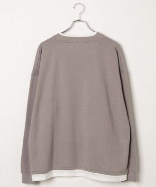 WEGO フェイクレイヤードプルオーバー ベージュ