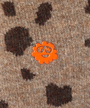 PW CIRCULUS 【MEN】SNOW LEOPARD柄フーディー ベージュ系5