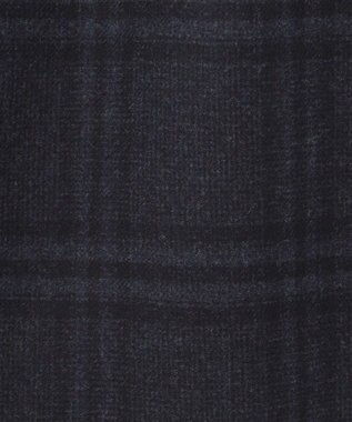JOSEPH HOMME PLAID MELTON COAT ネイビー系3