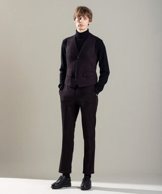 JOSEPH HOMME ドビージャージー　ジレ ダークブラウン系