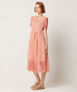 TOCCA 【ヨンア×大人百花×TOCCAコラボ・洗える】IN THE KALEIDOSCOPE ドレス コーラル系7