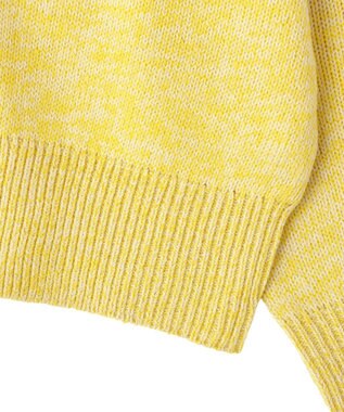 Green Parks ＭＩＸニットカーディガン Yellow