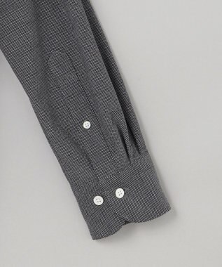 GOTAIRIKU あのBIZポロが 長袖に【仕事で着られる】キレイめ 鹿の子 ビズポロシャツ_ロング ライトグレー系