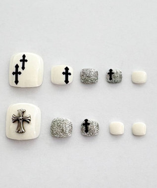 WEGO デザインフットネイルチップ 柄2