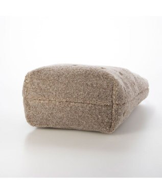 UNBILLION カシュカシュ cachecache / ミックスカラーボアドット2wayトート ブラウン