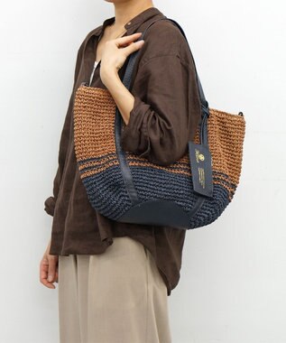 FOLNA RD ペーパー トートバッグ ネイビー