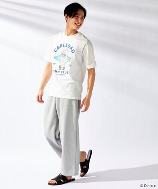 OP／FILA 【Ocean Pacific×ORION】UPF50+ペアテックスTシャツ ホワイト