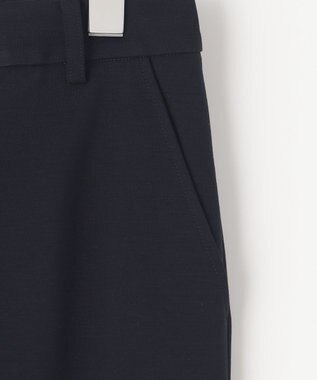 J.PRESS LADIES 【洗える・UVカット】 アルファクロスジャージー テーパード パンツ ネイビー系