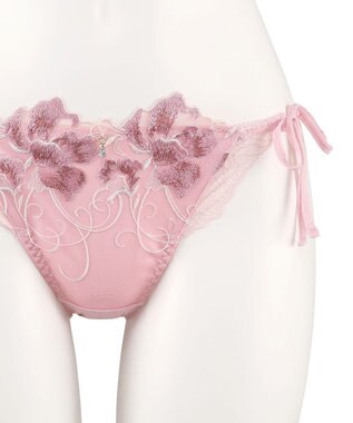 San-ai Resort（三愛水着楽園） 【SALE】エレガントコレクション2403ヒモショーツ  【northerly】 ピンク