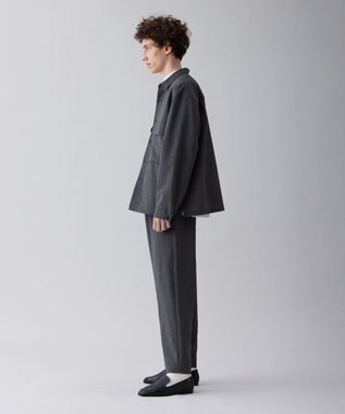 UNFILO MENS TENNEN TOUCH シャツアウター[23年春夏商品] グレー