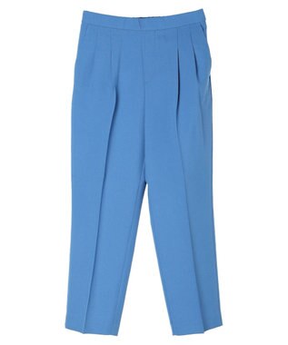 Green Parks 接触冷感　きれいシルエットパンツ（テーパード） Blue