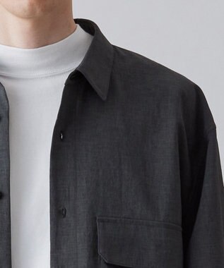 UNFILO MENS TENNEN TOUCH シャツアウター[23年春夏商品] グレー
