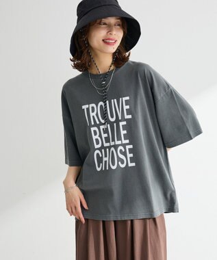 Green Parks ピグメントロゴＴシャツ