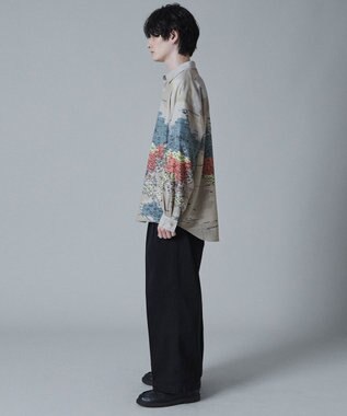 WEGO アムンゼンパターンBIGシャツ 柄3