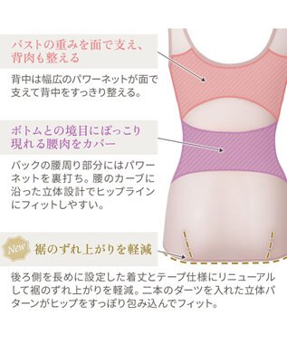 BRADELIS New York 【BRADELIS NewYork peace】ハートフルカップカシュクールブラキャミソール23 新作 ローズベージュ