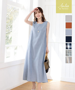 Antia 洗える シンプルなaラインマキシ丈ワンピース Tiaclasse ファッション通販 公式通販 オンワード クローゼット Antia 洗える シンプルなaラインマキシ丈ワンピース Tiaclasse ファッション通販 公式通販 オンワード クローゼット