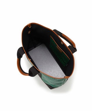 TOPKAPI 【Breath TOPKAPI】SCOTCH GRAIN スコッチグレイン ネオレザー A4トートバッグ レオパード グリーン