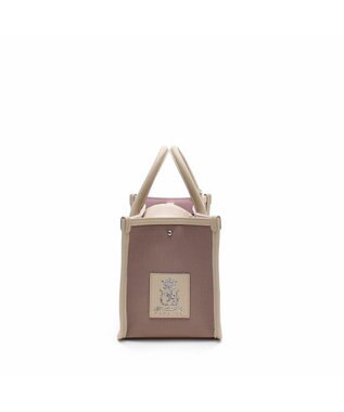 A.D.M.J. 【ファブリック】オフィサー/イタリアンファブリックヘリ巻きトートS アッシュ