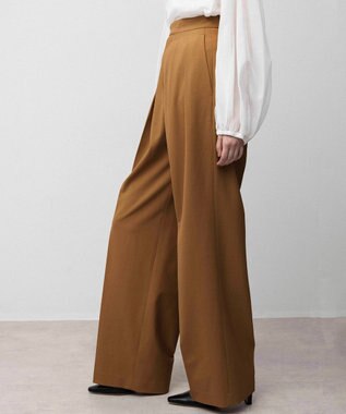 NAVE 【Nave】ウールポリエステルツイル パンツ ベージュ系