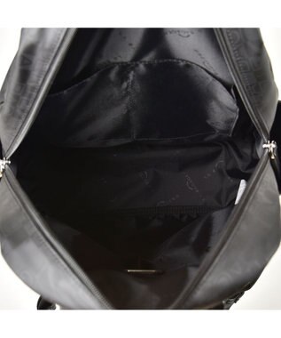 LA BAGAGERIE モノグラムデイリーバックパック ブラック