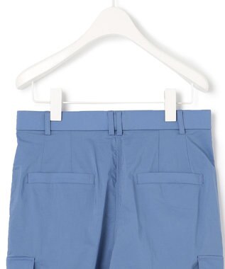 ICB 【WEB限定・洗える】エコナイロンストレッチ カーゴパンツ スマルトブルー系