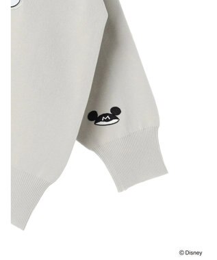 Green Parks ミッキーマウス・クラブ／パッチワークカーディガン Light Gray