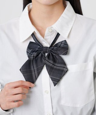 WEGO 【SCHOOLITEM】チェックスクールリボン