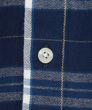 J.PRESS KIDS 【140-170cm】ストライプ＆チェック シャツ ネイビー系チェック