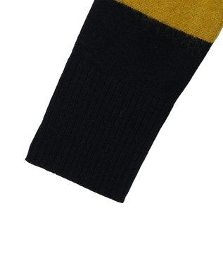 JOSEPH 【洗える】オーバーレイウールニット Smoke combo