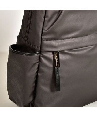 LA BAGAGERIE モノグラムデイリーバックパック ガンメタリック