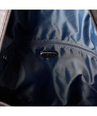 LA BAGAGERIE モノグラムデイリーバックパック ガンメタリック