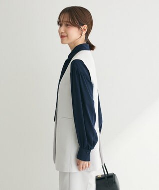 Green Parks ef-de ジレジャケット Light Gray